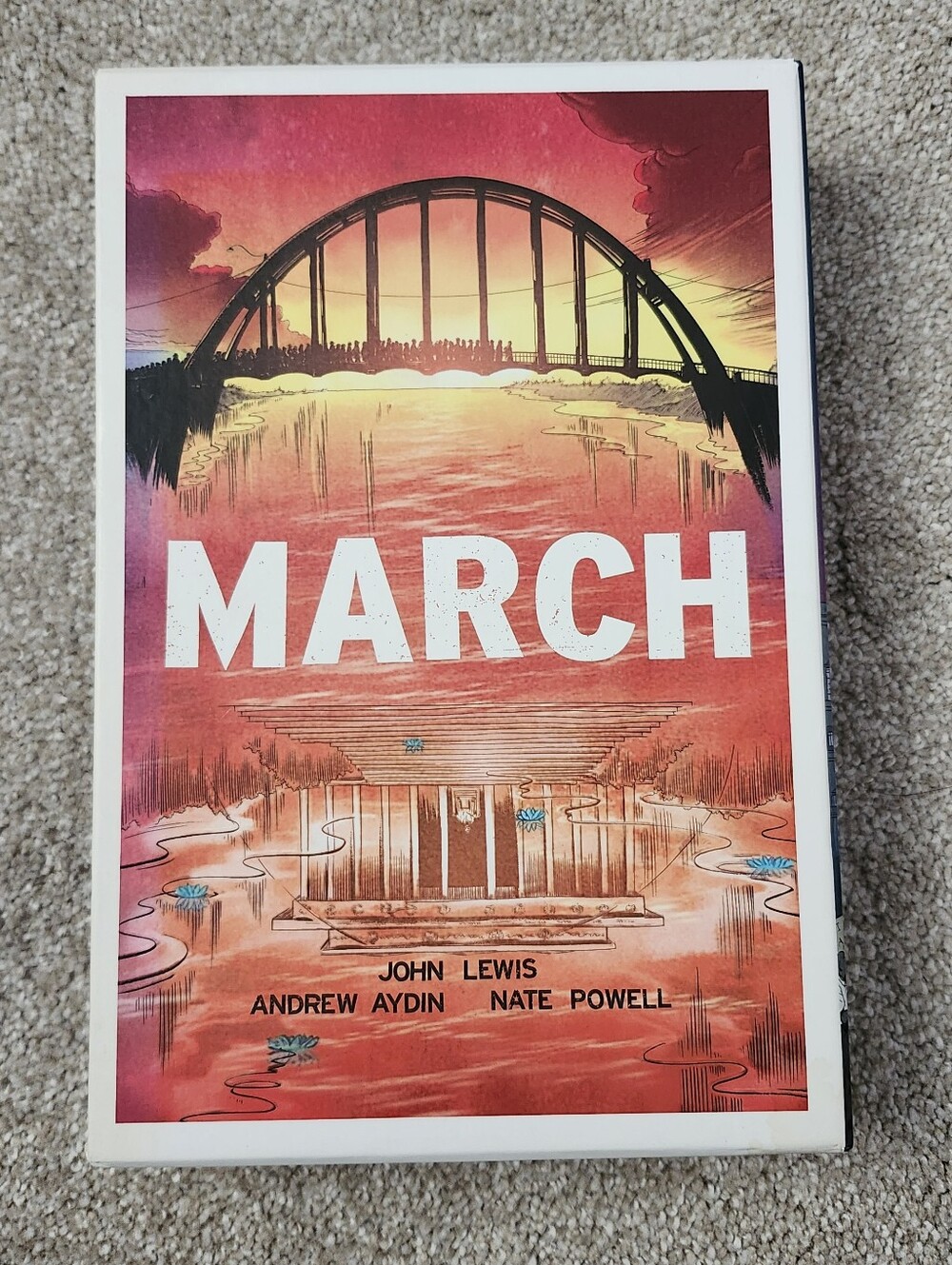 March (Trilogy Slipcase Set) by John Lewis Graphic Novel Collection